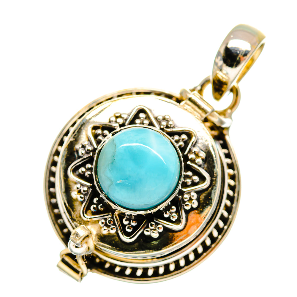 Larimar Pendants handcrafted by Anasilvercos - PD8638