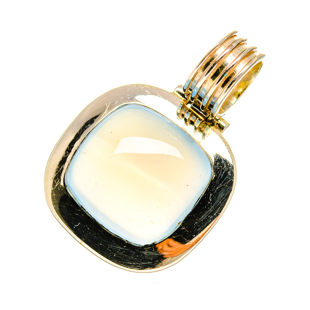 Aqua Chalcedony Pendants handcrafted by Anasilvercos - PD8646