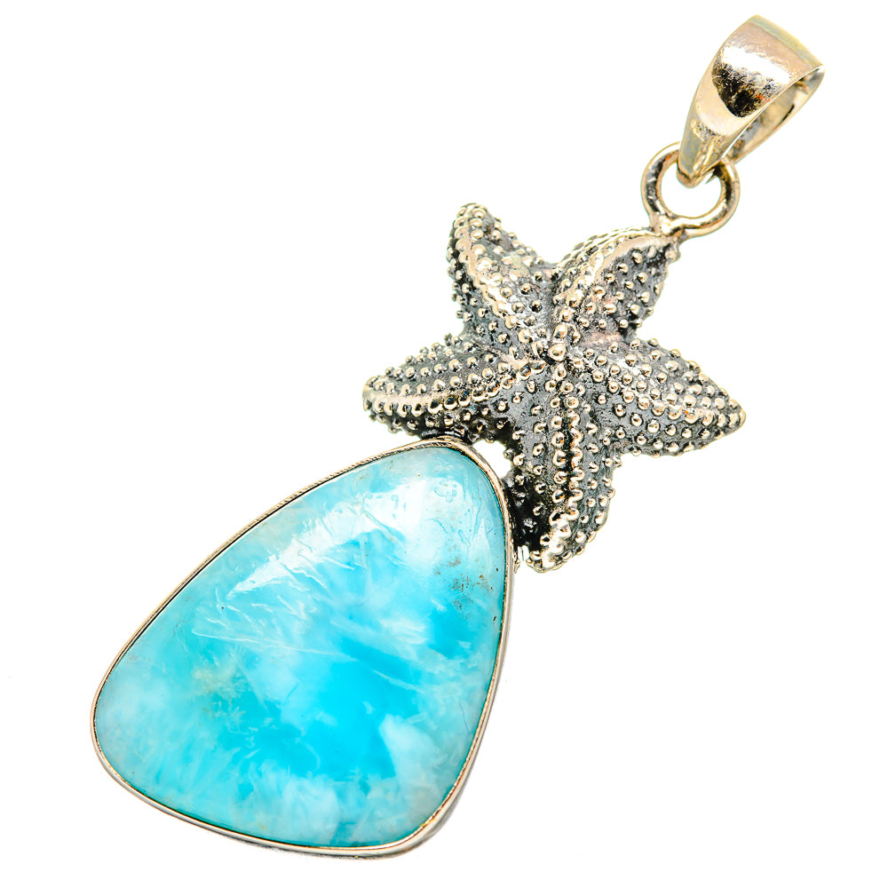 Larimar Pendants handcrafted by Anasilvercos - PD8649