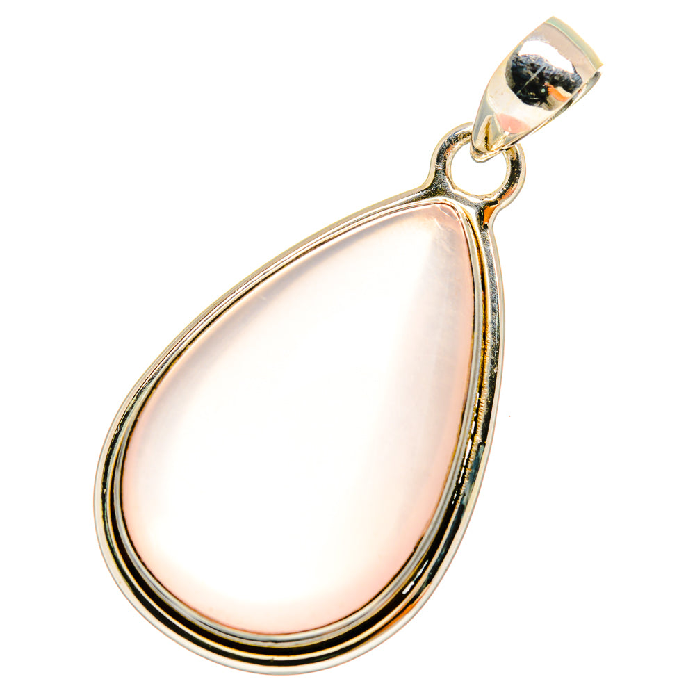 Rose Quartz Pendants handcrafted by Anasilvercos - PD8662