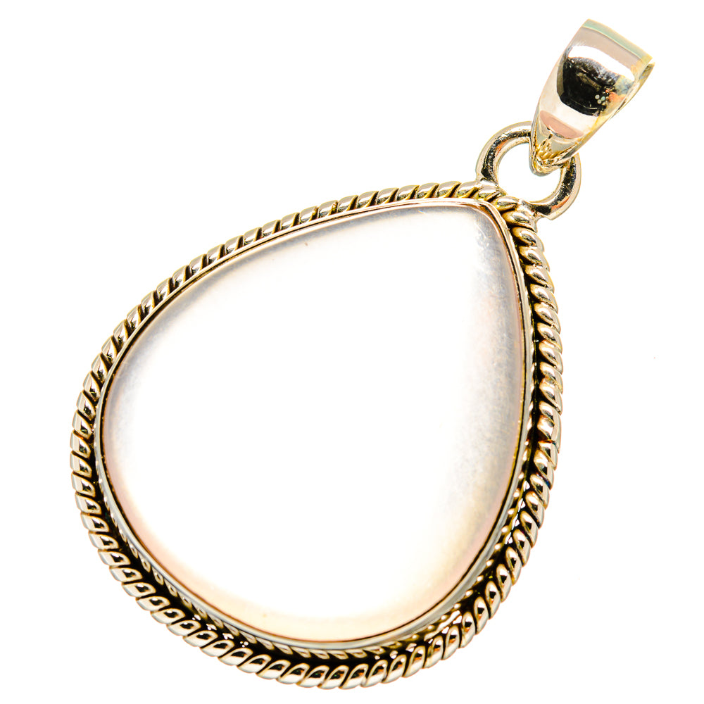 Rose Quartz Pendants handcrafted by Anasilvercos - PD8671