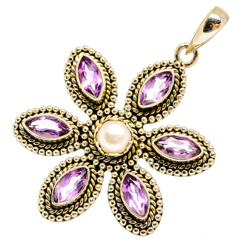 Amethyst Pendants handcrafted by Anasilvercos - PD8680