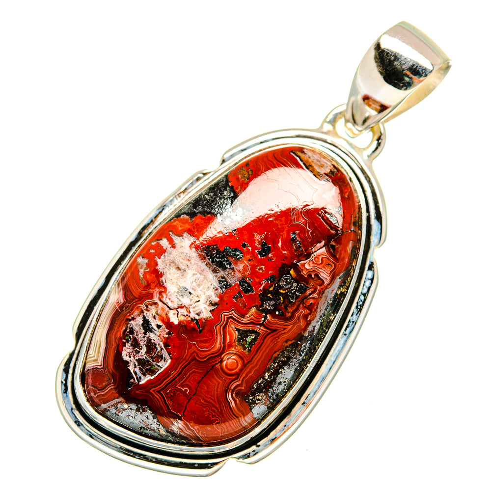 Red Jasper Pendants handcrafted by Anasilvercos - PD8696