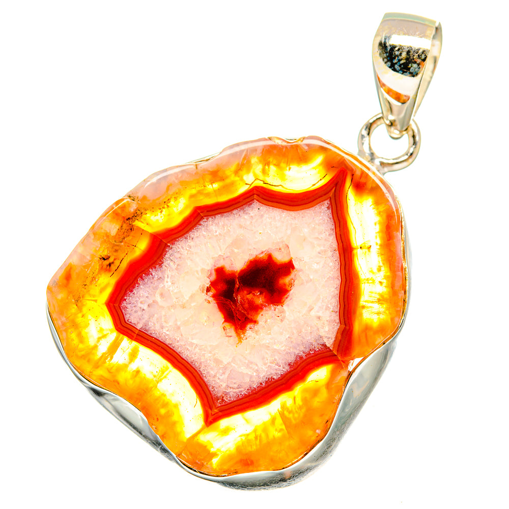 Geode Slice Pendants handcrafted by Anasilvercos - PD8702