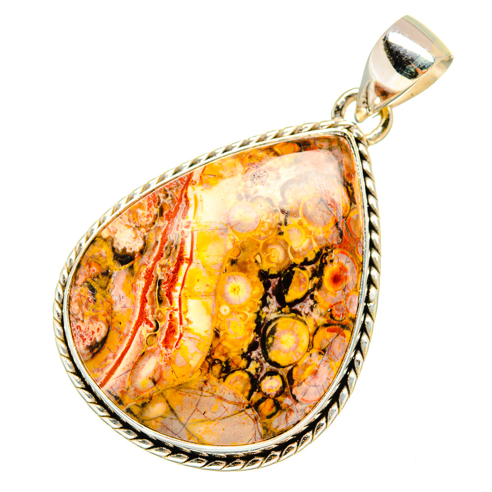 Birds Eye Jasper Pendants handcrafted by Anasilvercos - PD8708