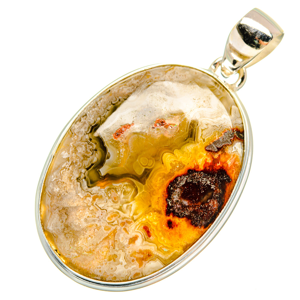 Ocean Jasper Pendants handcrafted by Anasilvercos - PD8718