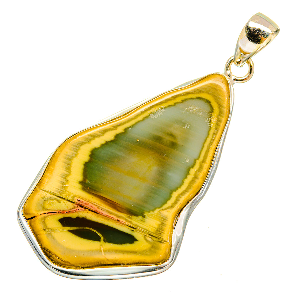 Willow Creek Jasper Pendants handcrafted by Anasilvercos - PD8730