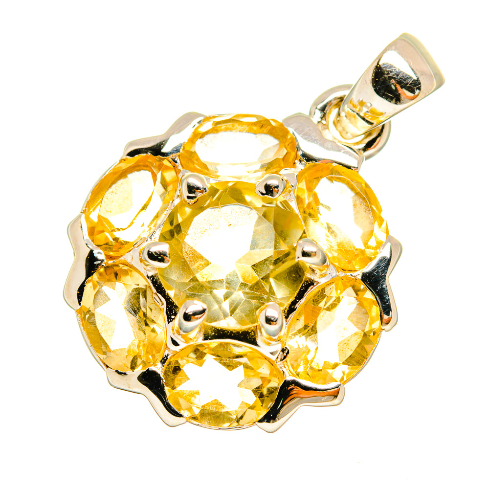Citrine Pendants handcrafted by Anasilvercos - PD8745