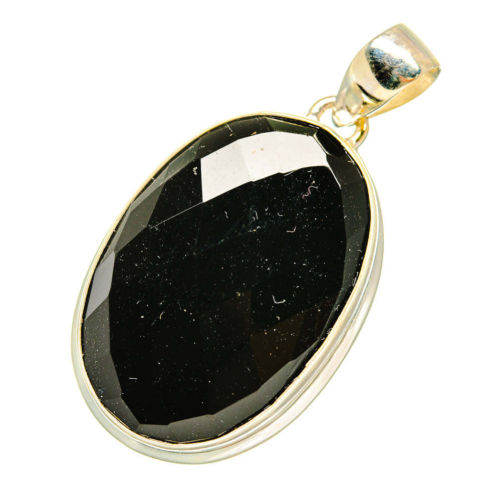 Black Onyx Pendants handcrafted by Anasilvercos - PD8752