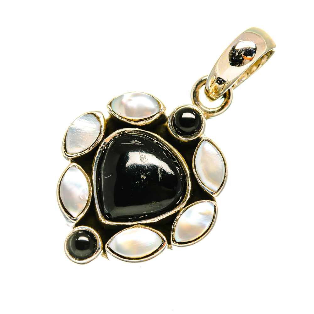 Black Onyx Pendants handcrafted by Anasilvercos - PD8756