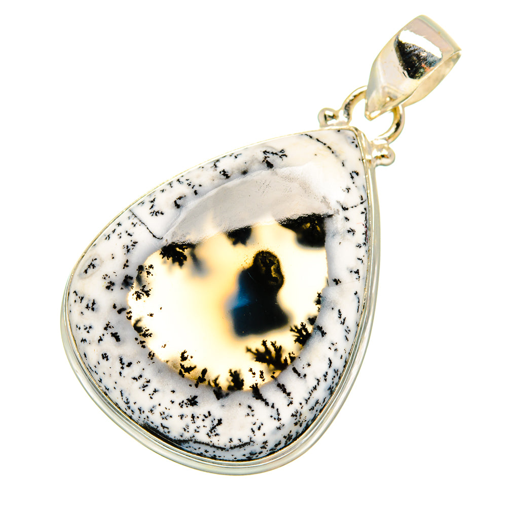 Dendritic Opal Pendants handcrafted by Anasilvercos - PD8757