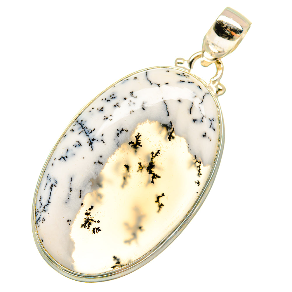 Dendritic Opal Pendants handcrafted by Anasilvercos - PD8758