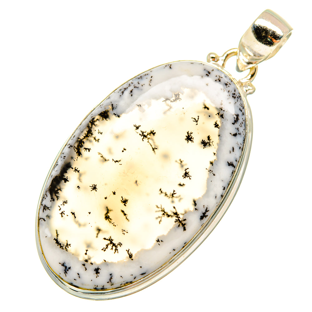 Dendritic Opal Pendants handcrafted by Anasilvercos - PD8761