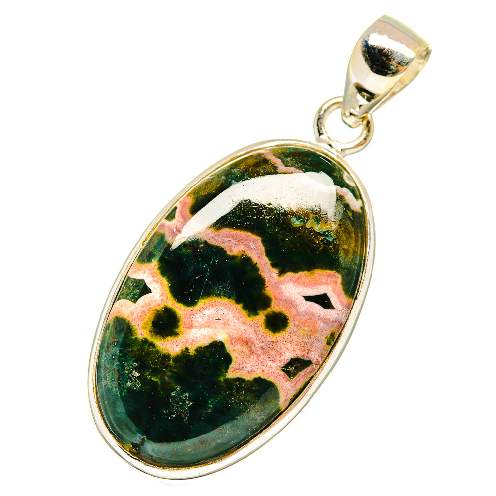 Ocean Jasper Pendants handcrafted by Anasilvercos - PD8770