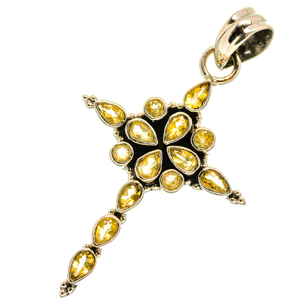 Citrine Pendants handcrafted by Anasilvercos - PD8784