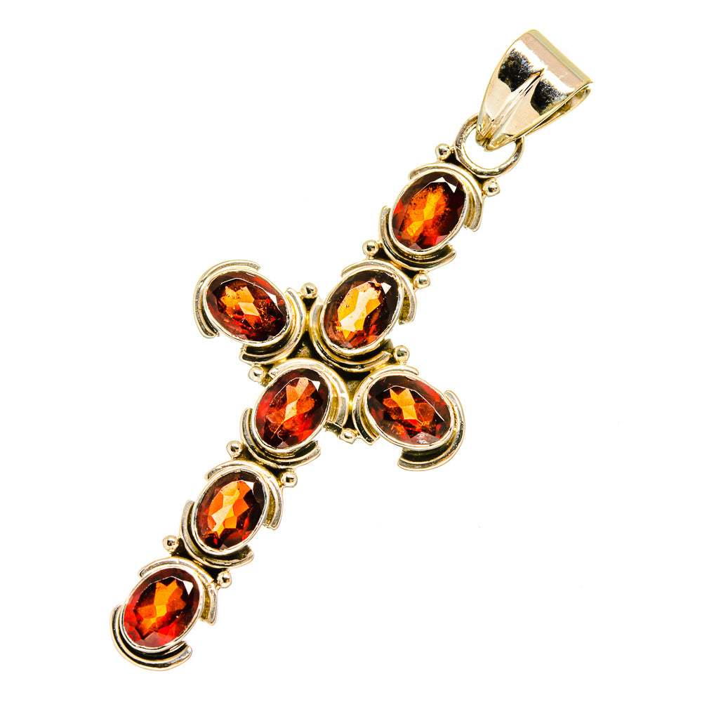 Garnet Pendants handcrafted by Anasilvercos - PD8788