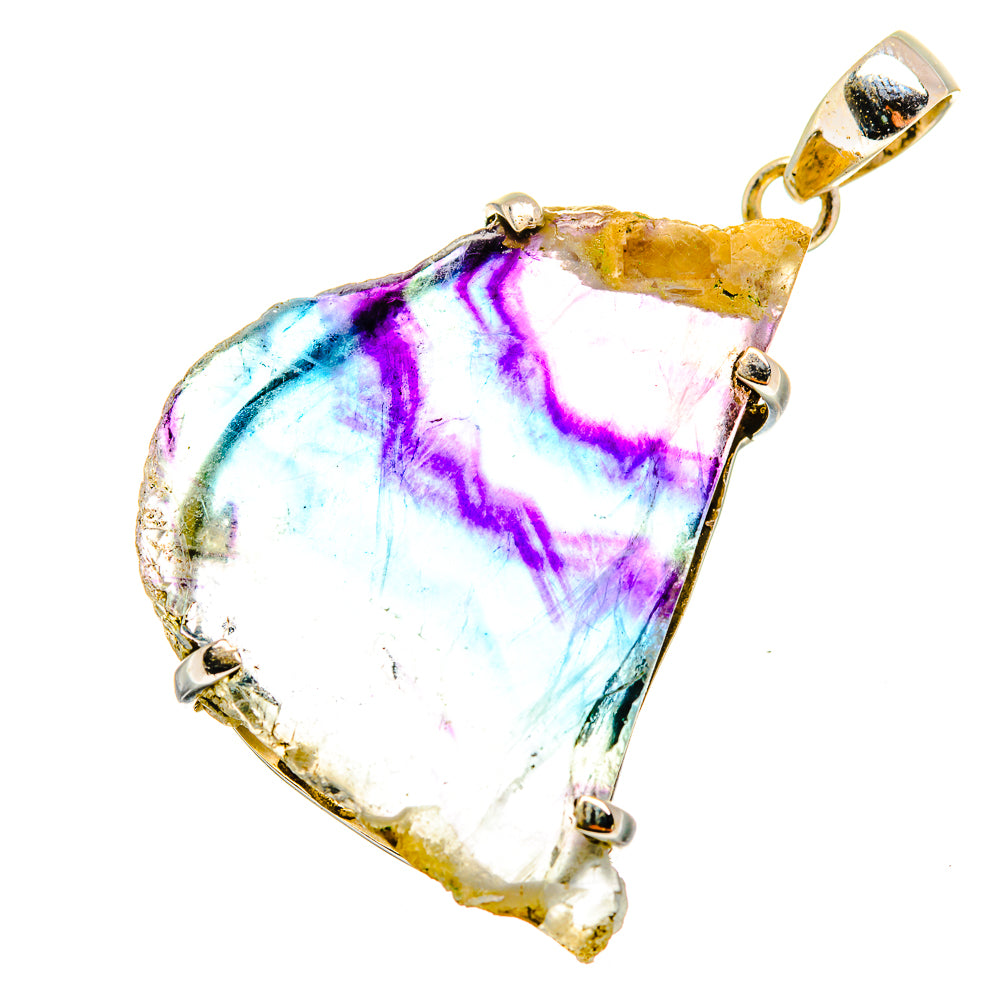 Fluorite Pendants handcrafted by Anasilvercos - PD8800