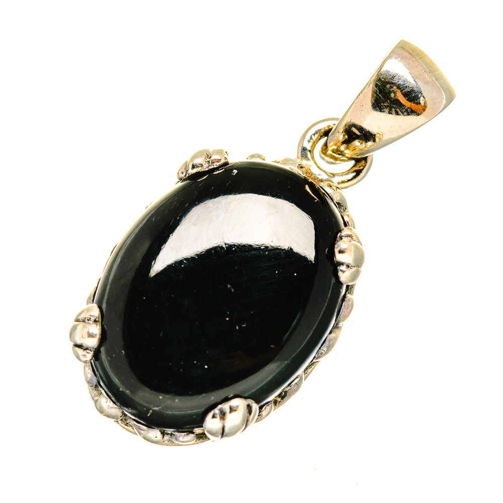 Black Onyx Pendants handcrafted by Anasilvercos - PD8809