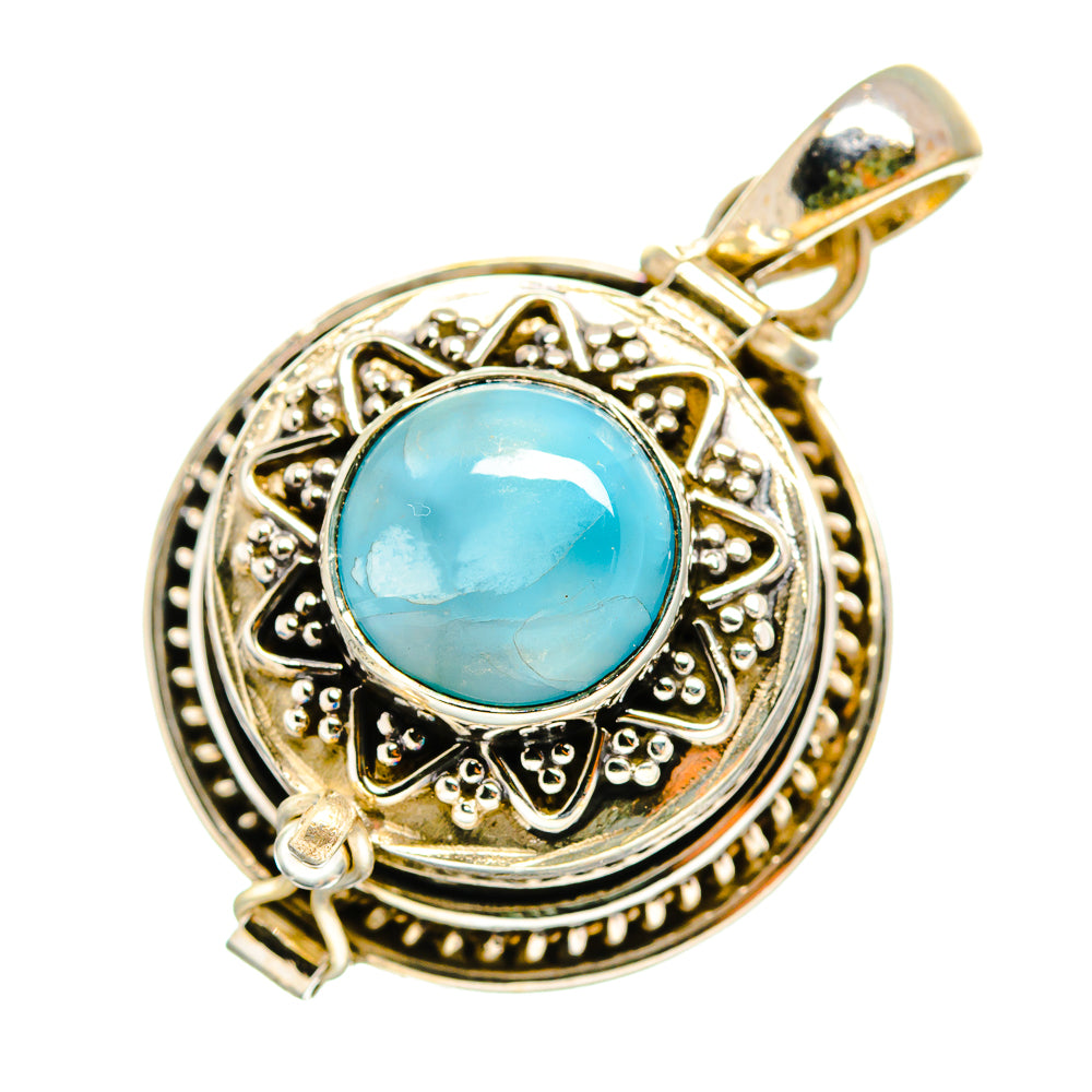 Larimar Pendants handcrafted by Anasilvercos - PD8832