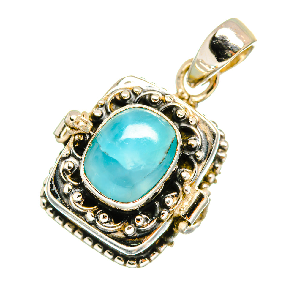 Larimar Pendants handcrafted by Anasilvercos - PD8835