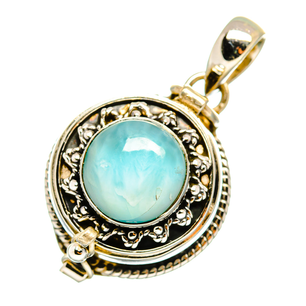 Larimar Pendants handcrafted by Anasilvercos - PD8836