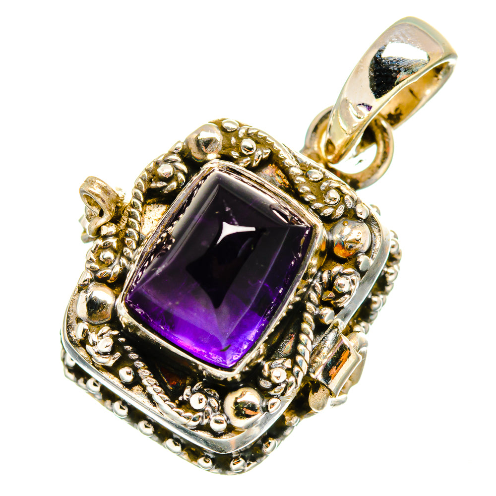 Amethyst Pendants handcrafted by Anasilvercos - PD8840