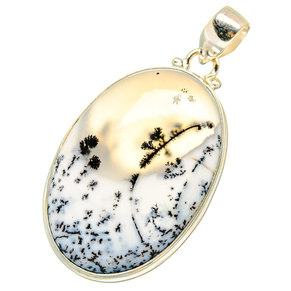 Dendritic Opal Pendants handcrafted by Anasilvercos - PD8854