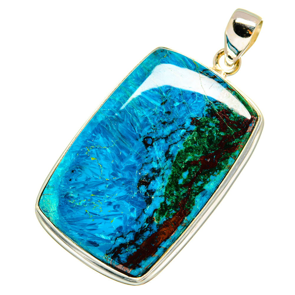 Chrysocolla Pendants handcrafted by Anasilvercos - PD8861