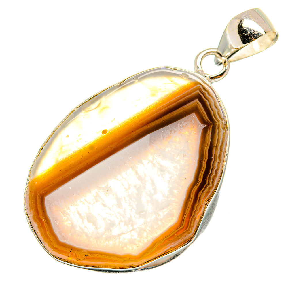 Geode Slice Pendants handcrafted by Anasilvercos - PD8887