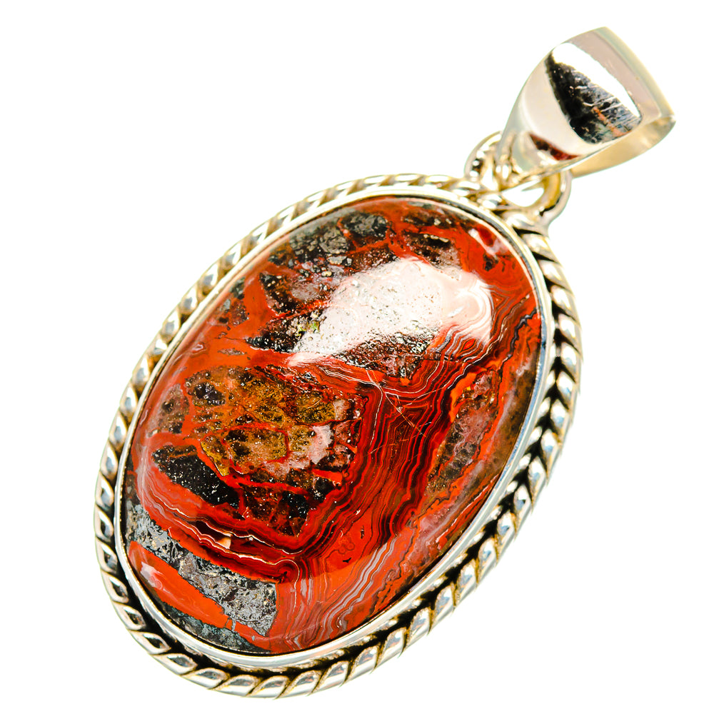 Red Jasper Pendants handcrafted by Anasilvercos - PD8892