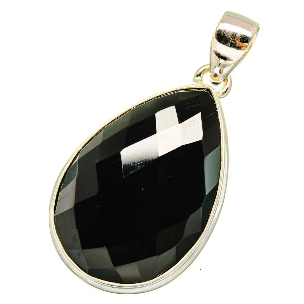 Black Onyx Pendants handcrafted by Anasilvercos - PD8940
