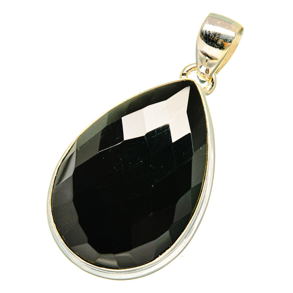 Black Onyx Pendants handcrafted by Anasilvercos - PD8941