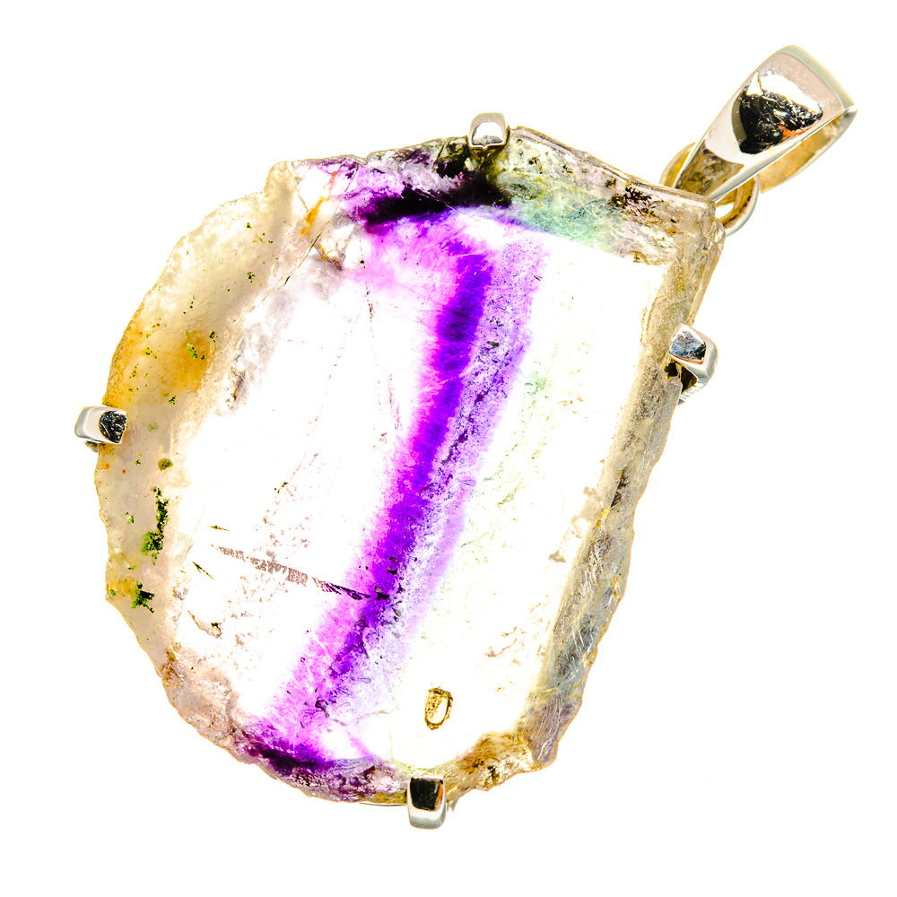 Fluorite Pendants handcrafted by Anasilvercos - PD8945
