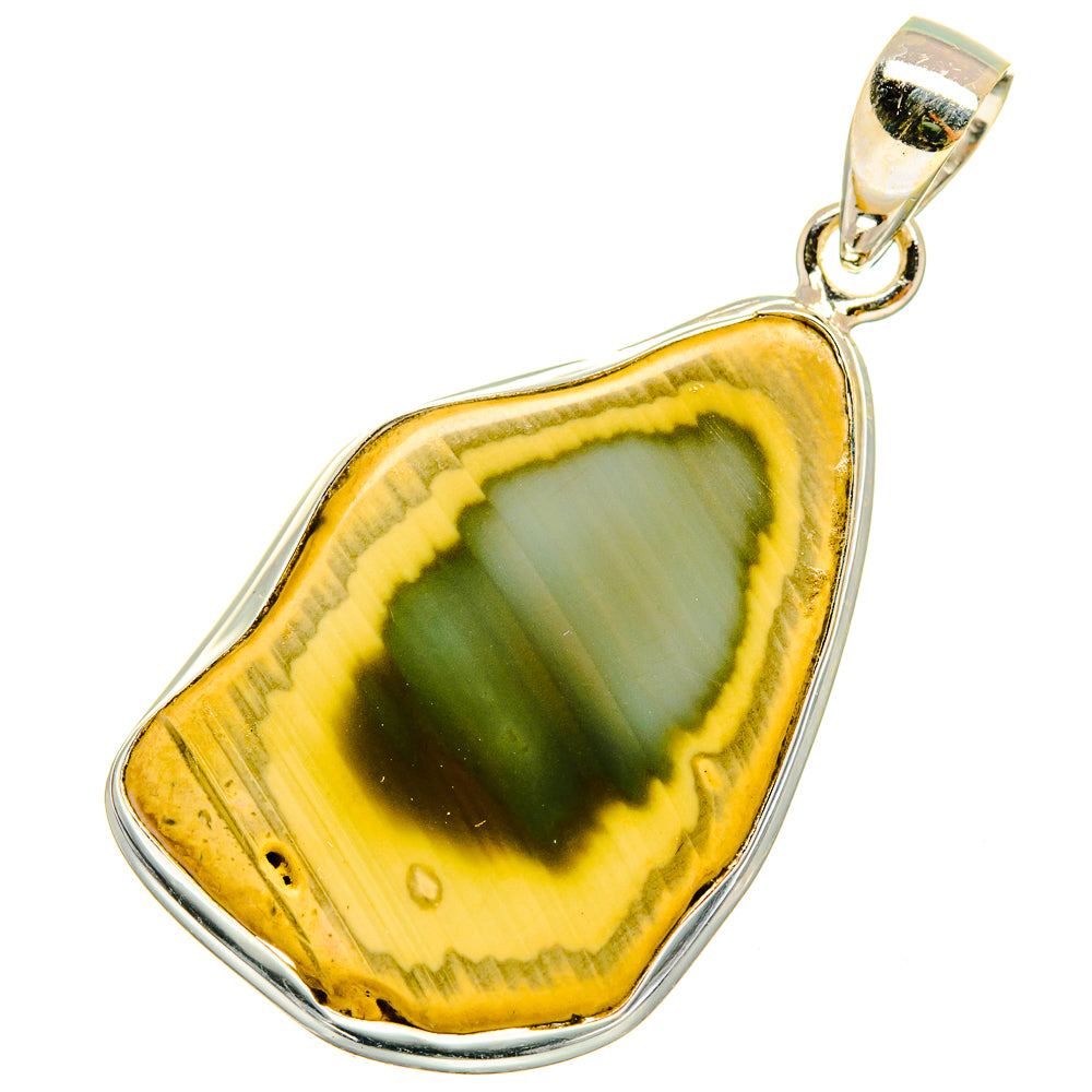 Willow Creek Jasper Pendants handcrafted by Anasilvercos - PD8950