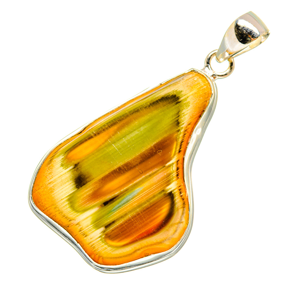 Willow Creek Jasper Pendants handcrafted by Anasilvercos - PD8951