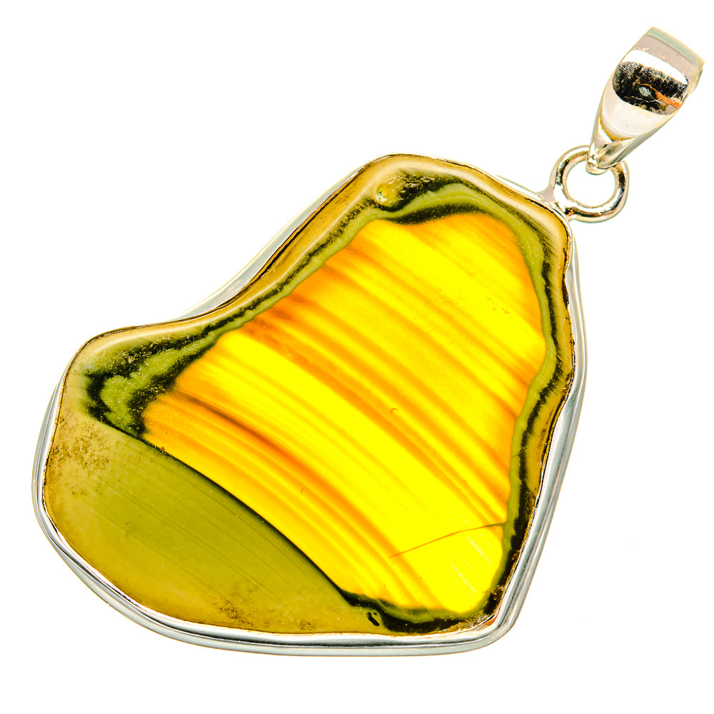 Willow Creek Jasper Pendants handcrafted by Anasilvercos - PD8952