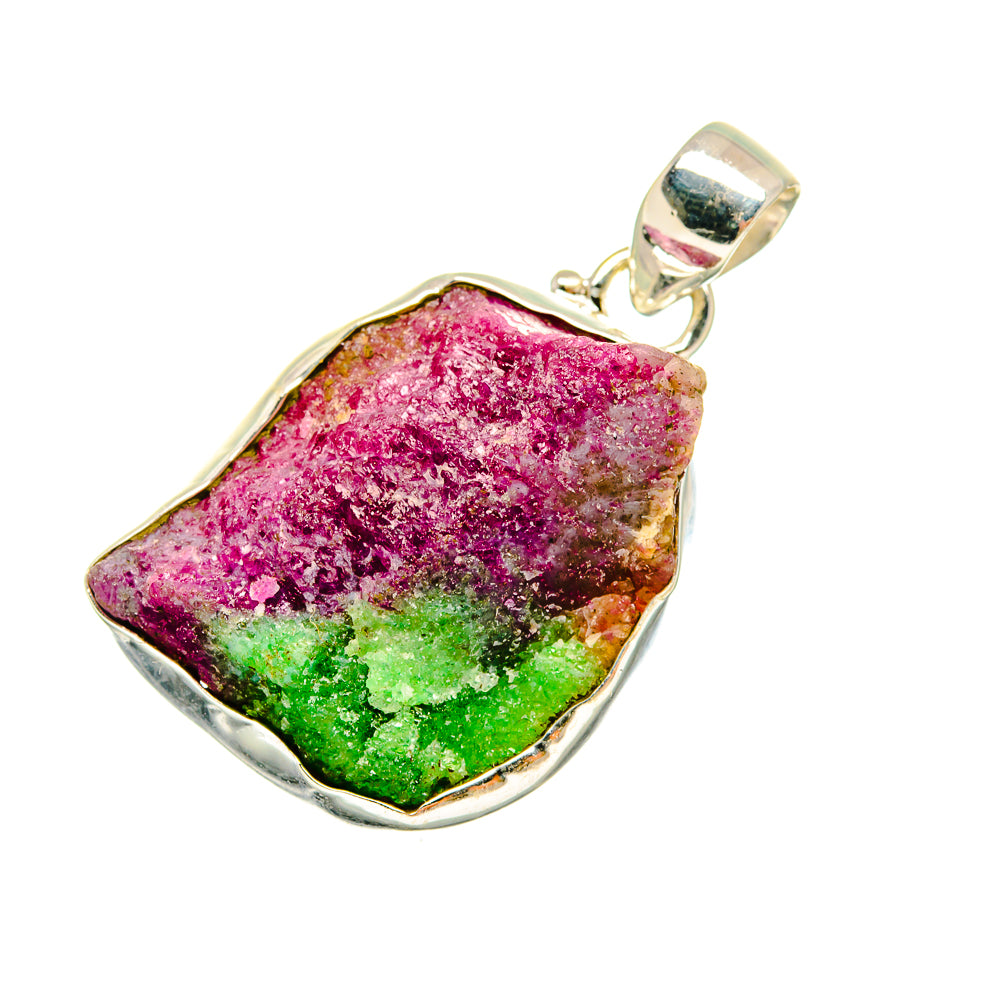 Ruby Zoisite Pendants handcrafted by Anasilvercos - PD8969 - Photo 2