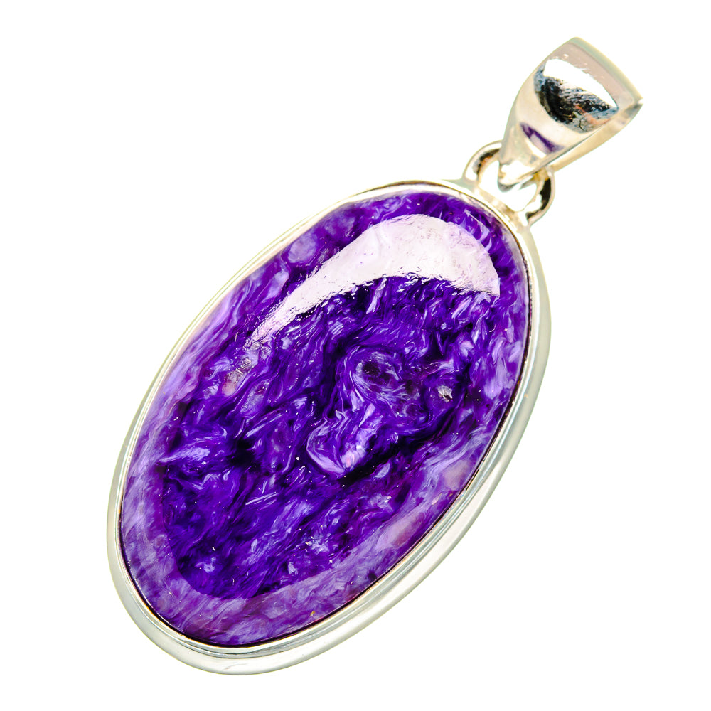 Charoite Pendants handcrafted by Anasilvercos - PD8984