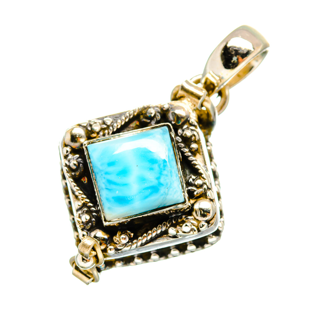 Larimar Pendants handcrafted by Anasilvercos - PD9008