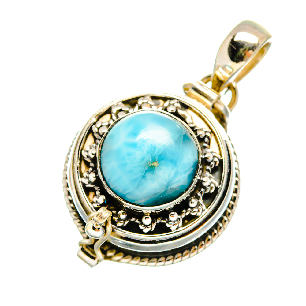 Larimar Pendants handcrafted by Anasilvercos - PD9010