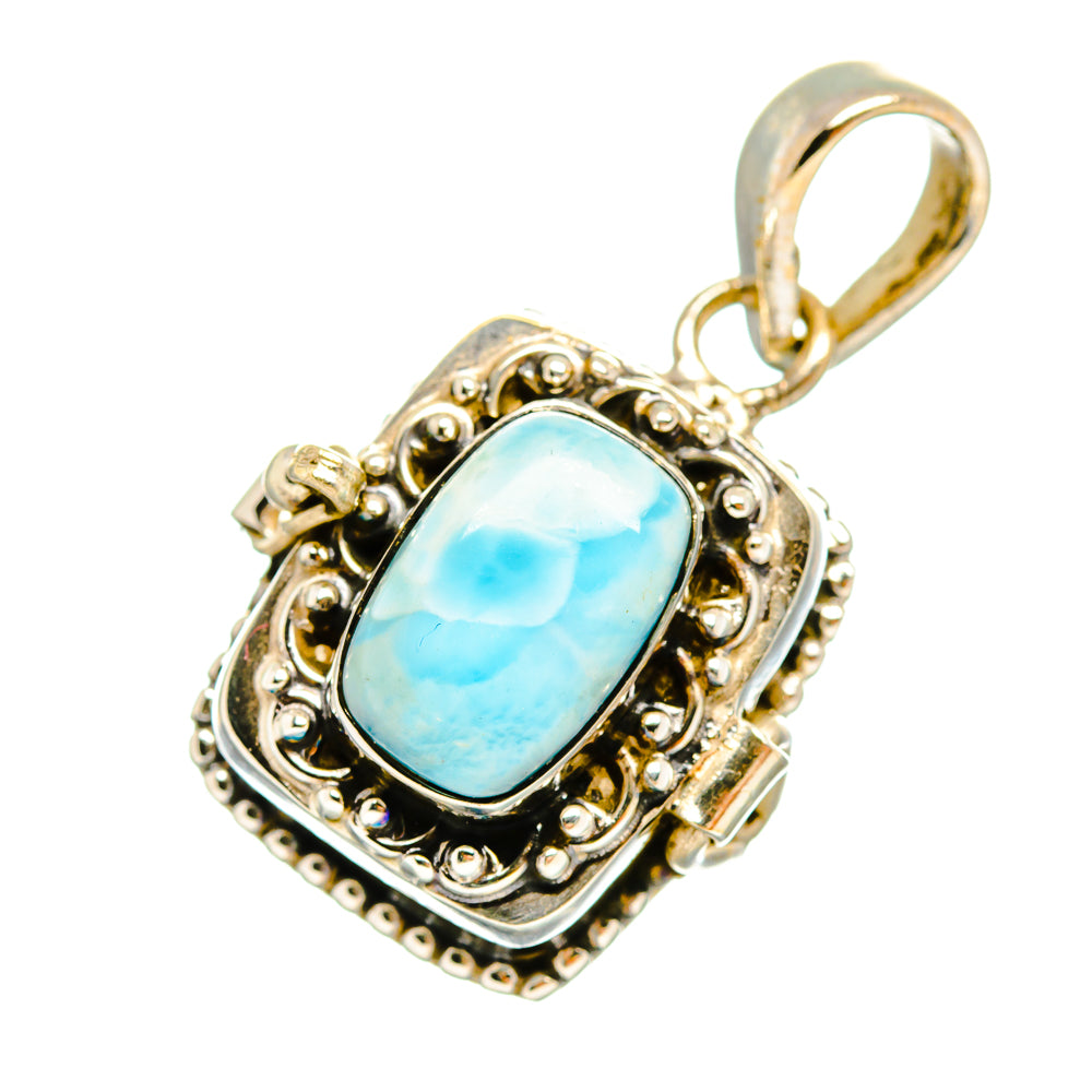Larimar Pendants handcrafted by Anasilvercos - PD9011