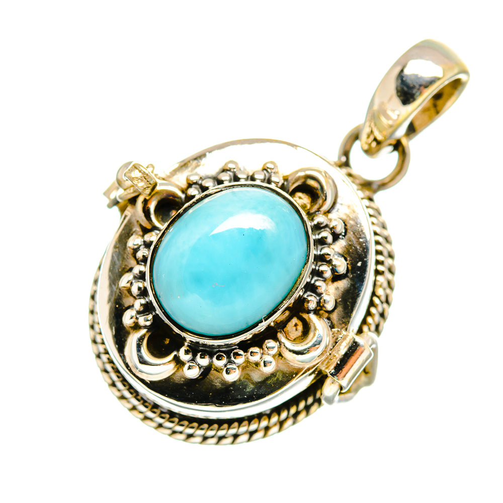 Larimar Pendants handcrafted by Anasilvercos - PD9012