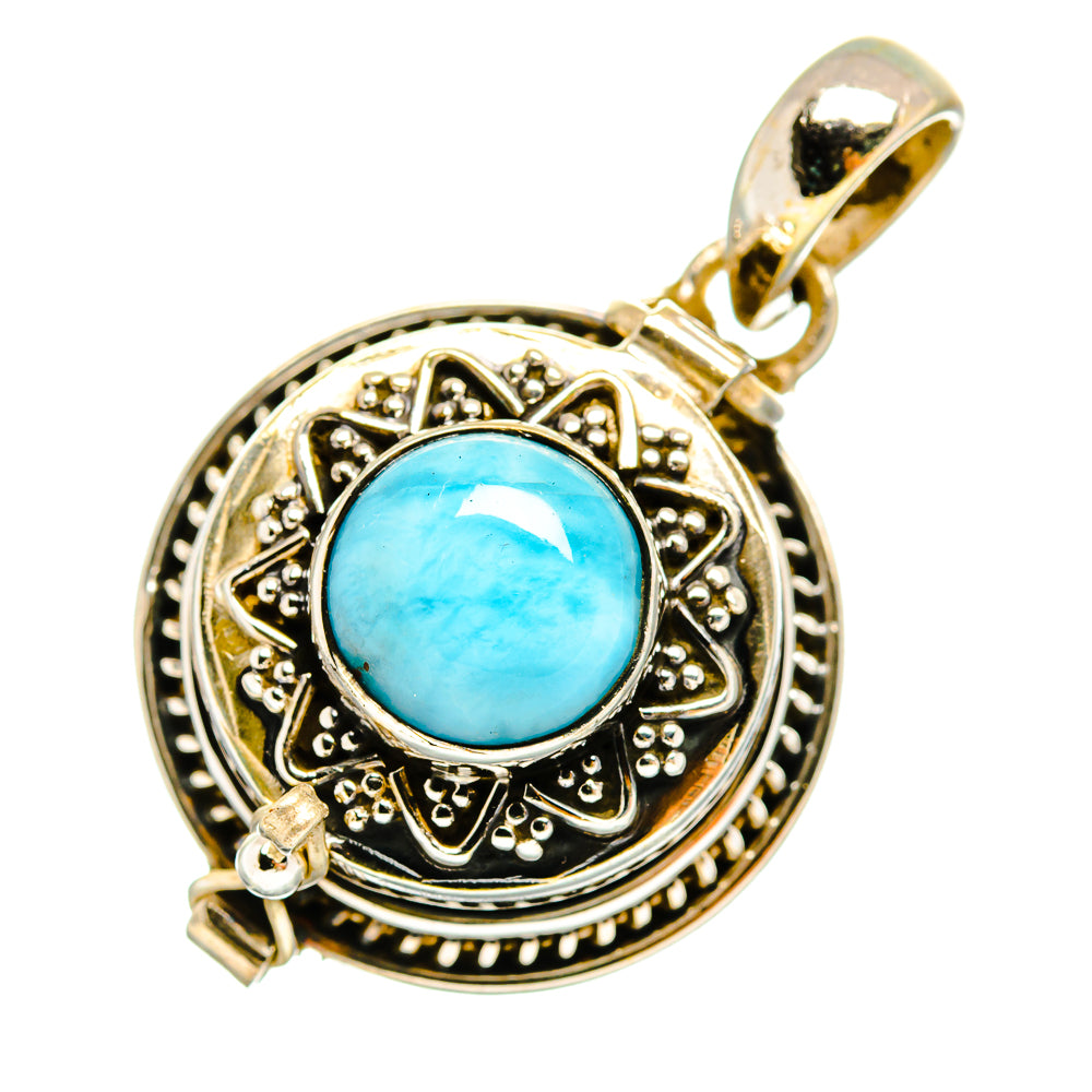 Larimar Pendants handcrafted by Anasilvercos - PD9013