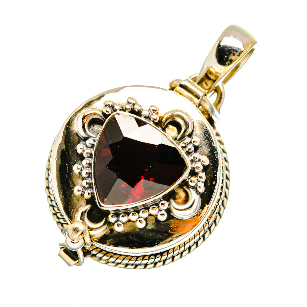 Garnet Pendants handcrafted by Anasilvercos - PD9018
