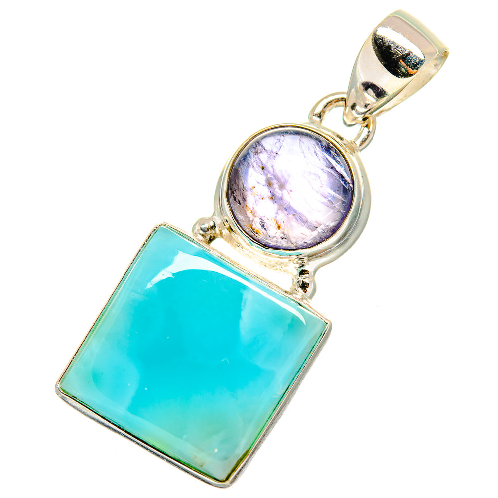 Larimar Pendants handcrafted by Anasilvercos - PD9036