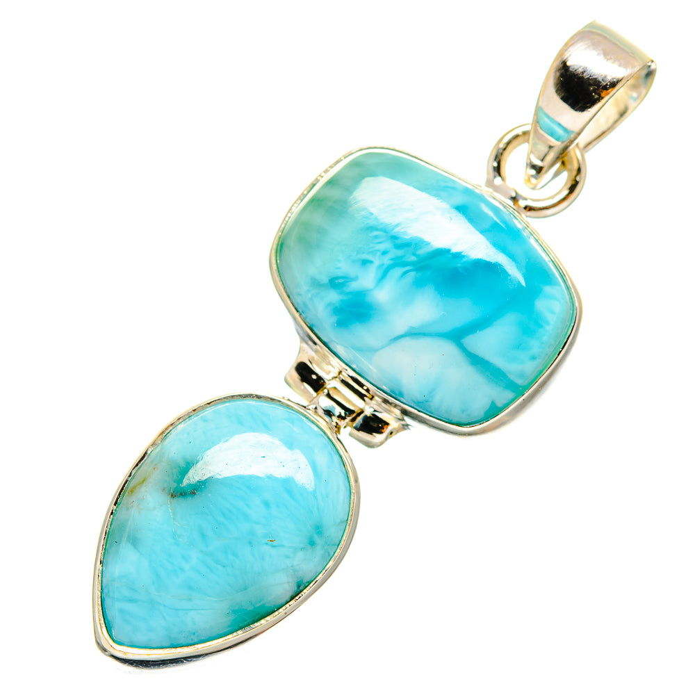 Larimar Pendants handcrafted by Anasilvercos - PD9045