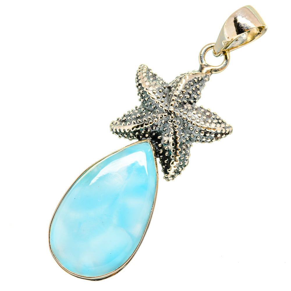 Larimar Pendants handcrafted by Anasilvercos - PD9048