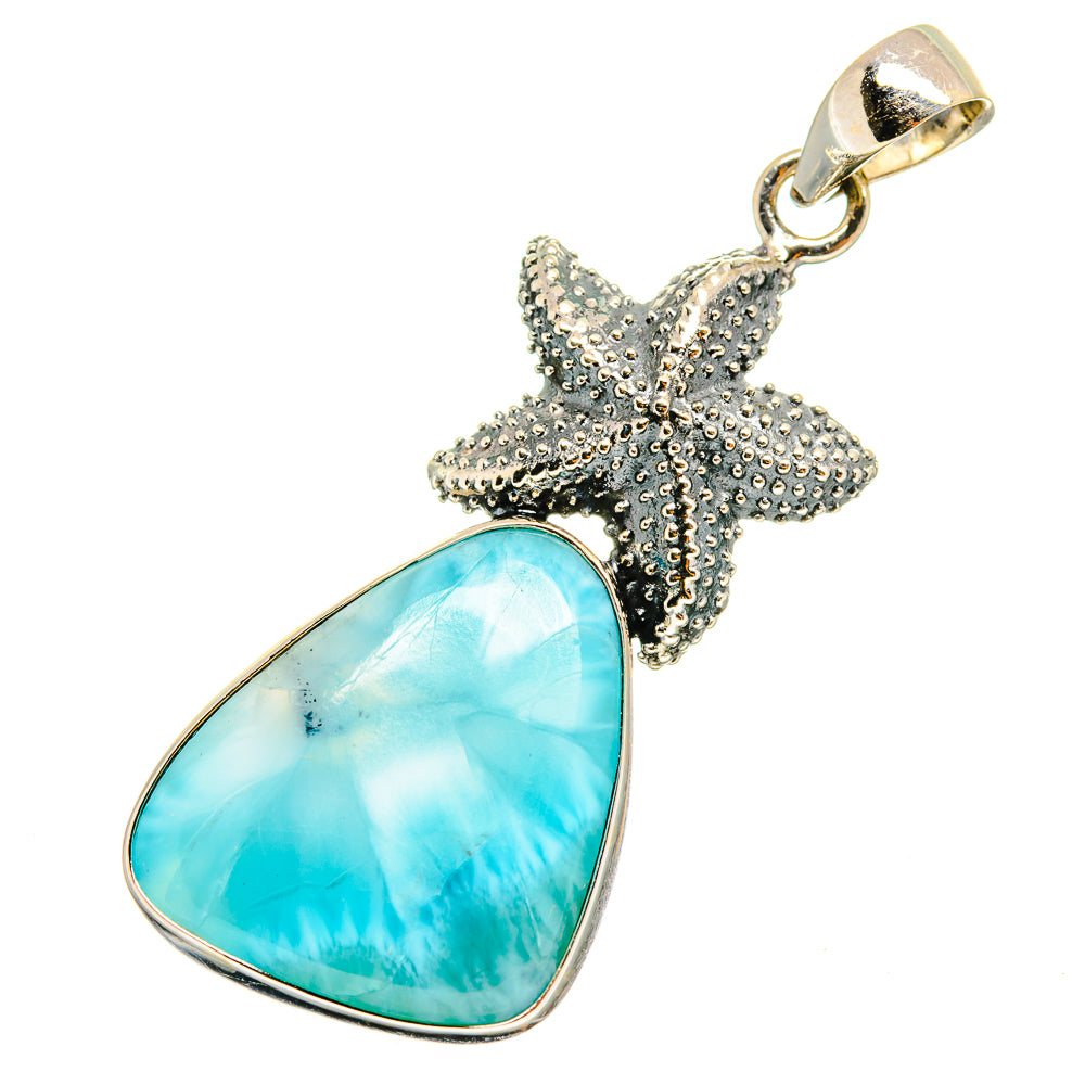 Larimar Pendants handcrafted by Anasilvercos - PD9049