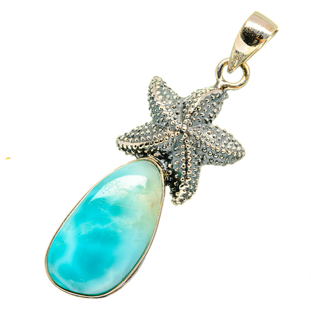 Larimar Pendants handcrafted by Anasilvercos - PD9054