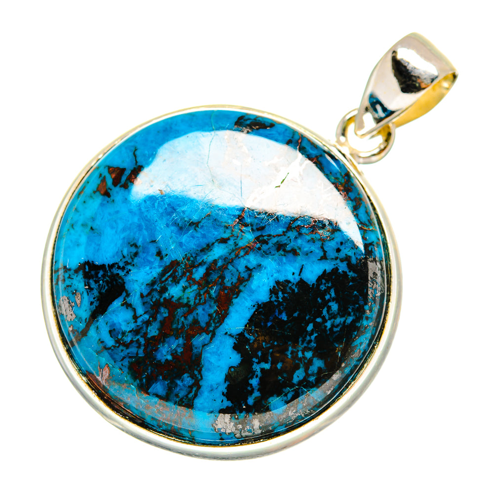 Shattuckite Pendants handcrafted by Anasilvercos - PD9070